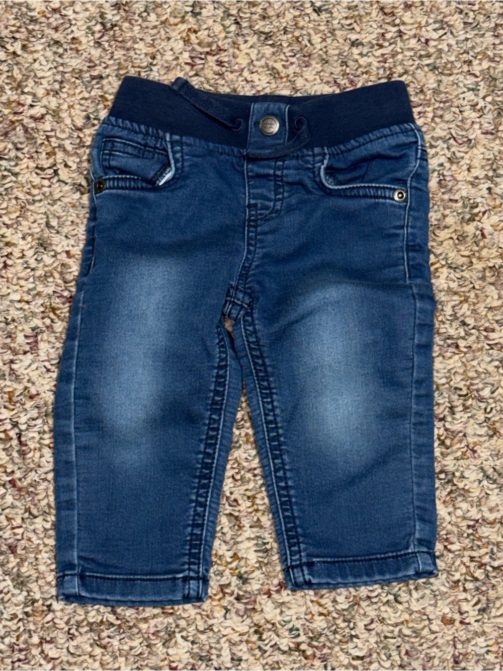 Boys‎ girls baby 6-9 months Toddler Stretch Denim Jogger Pants